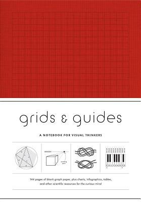 Grids a Guides (Red) Notebook