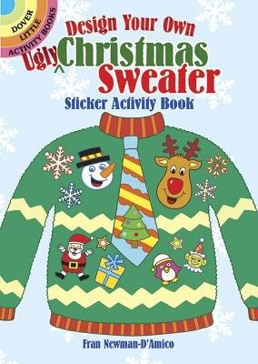 Design Your Own "Ugly" Christmas Sweater Sticker Activity Book