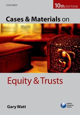 Cases a Materials on Equity a Trusts