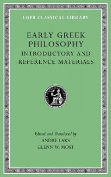 Early Greek Philosophy, Volume I