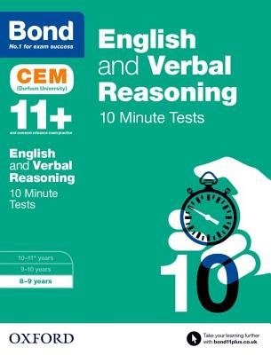Bond 11+: English a Verbal Reasoning: CEM 10 Minute Tests