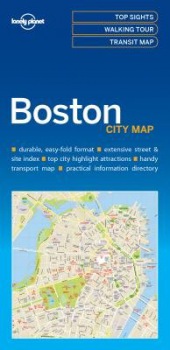 Lonely Planet Boston City Map