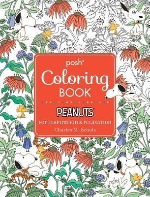 Posh Adult Coloring Book: Peanuts for Inspiration a Relaxation