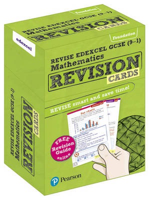 Pearson REVISE Edexcel GCSE Maths Foundation Revision Cards (with free online Revision Guide) - 2023 and 2024 exams
