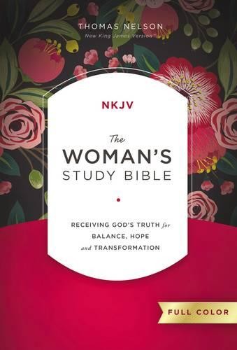 NKJV, The Woman's Study Bible, Hardcover, Red Letter, Full-Color Edition