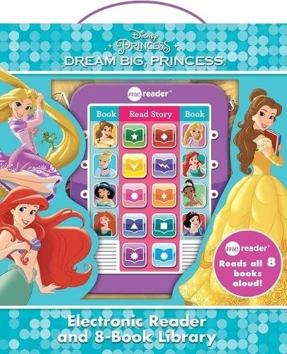 Disney Princess: Dream Big, Princess Me Reader Electronic Reader and 8-Book Library Sound Book Set