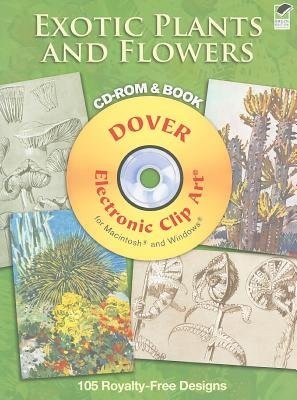 Exotic Plants and Flowers CD-ROM and Book