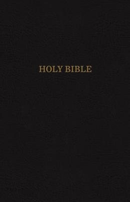 KJV Holy Bible: Personal Size Giant Print with 43,000 Cross References, Black Bonded Leather, Red Letter, Comfort Print (Thumb Indexed): King James Ve