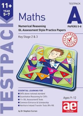 11+ Maths Year 5-7 Testpack A Papers 5-8