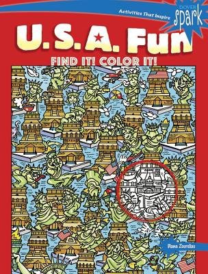 Spark U.S.A. Fun Find it! Color it!