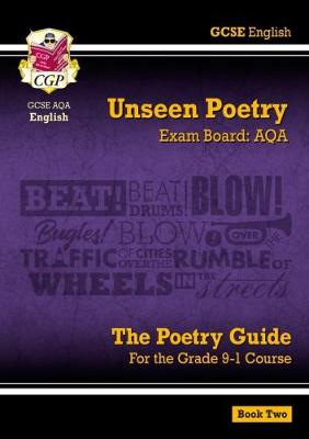 GCSE English AQA Unseen Poetry Guide - Book 2 includes Online Edition