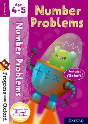 Progress with Oxford: Progress with Oxford: Number Problems Age 4-5 - Practise for School with Essential Maths Skills