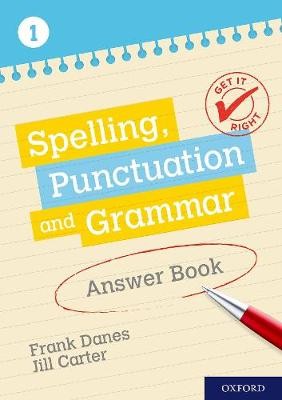 Get It Right: KS3; 11-14: Spelling, Punctuation and Grammar Answer Book 1