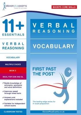 11+ Essentials Verbal Reasoning: Vocabulary Book 2