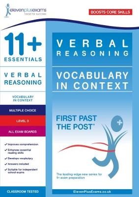 11+ Essentials Verbal Reasoning: Vocabulary in Context Level 2