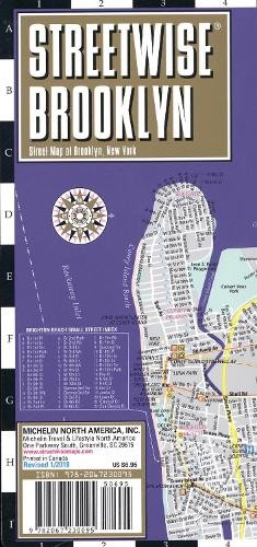Streetwise Brooklyn Map - Laminated City Center Street Map of Brooklyn, New York