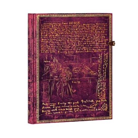 Bronte Sisters Ultra Lined Hardcover Journal (Clasp Closure)