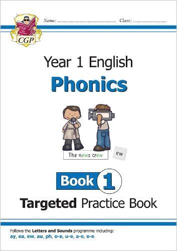 KS1 English Year 1 Phonics Targeted Practice Book - Book 1