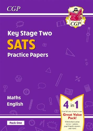 KS2 Maths a English SATS Practice Papers: Pack 1 - for the 2024 tests (with free Online Extras)