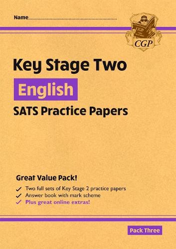 KS2 English SATS Practice Papers: Pack 3 - for the 2024 tests (with free Online Extras)