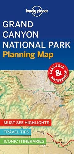 Lonely Planet Grand Canyon National Park Planning Map