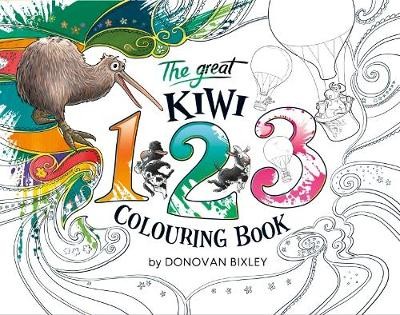 Great Kiwi 123 Colouring Book