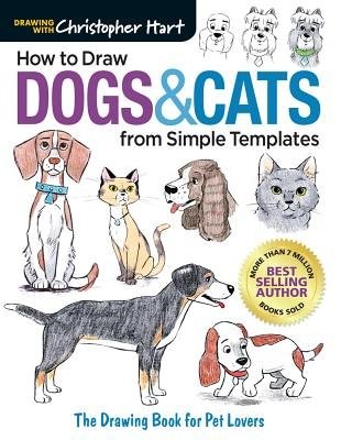 How to Draw Dogs a Cats from Simple Templates