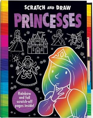 Scratch a Draw Princess - Scratch Art Activity Book
