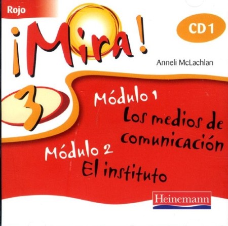 Mira 3 Rojo Audio CD (Pack of 3)