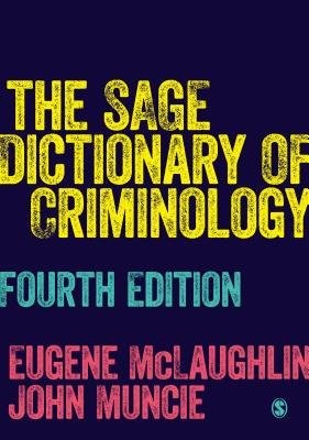 SAGE Dictionary of Criminology