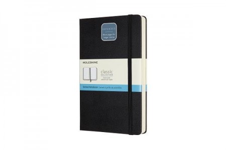 Moleskine Expanded Large Dotted Hardcover Notebook