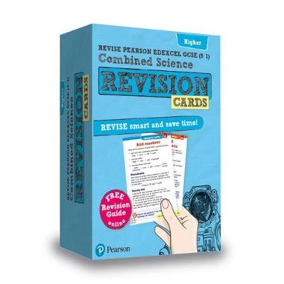 Pearson REVISE Edexcel GCSE Combined Science Higher Revision Cards (with free online Revision Guide): For 2024 and 2025 assessments and exams (Revise
