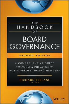 Handbook of Board Governance