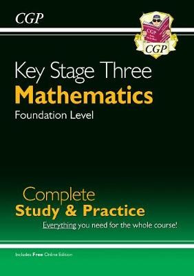 New KS3 Maths Complete Revision a Practice – Foundation (includes Online Edition, Videos a Quizzes)
