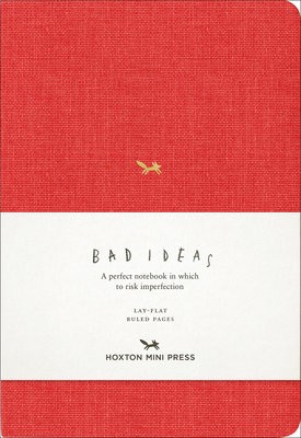 Notebook For Bad Ideas - Red/lined