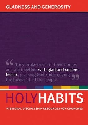 Holy Habits: Gladness and Generosity