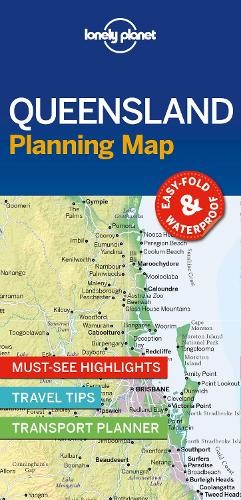 Lonely Planet Queensland Planning Map