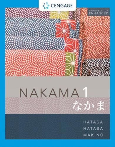 Nakama 1 Enhanced, Student text