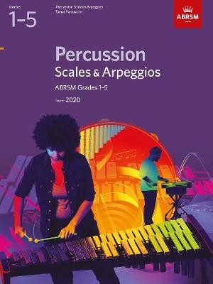 Percussion Scales a Arpeggios, ABRSM Grades 1-5
