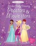 Sticker Dolly Dressing Popstars a Movie Stars