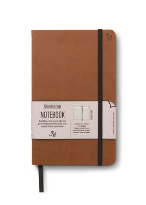 Bookaroo Notebook - Brown