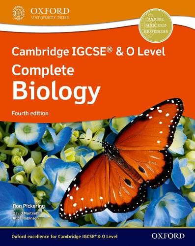 Cambridge IGCSE® a O Level Complete Biology: Student Book Fourth Edition