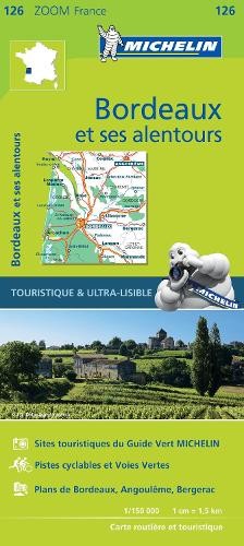 Bordeaux a surrounding areas - Zoom Map 126