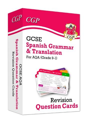 GCSE AQA Spanish: Grammar a Translation Revision Question Cards (For exams in 2024 and 2025)