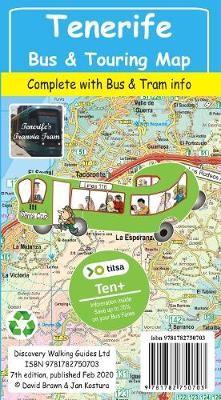 Tenerife Bus a Touring Map