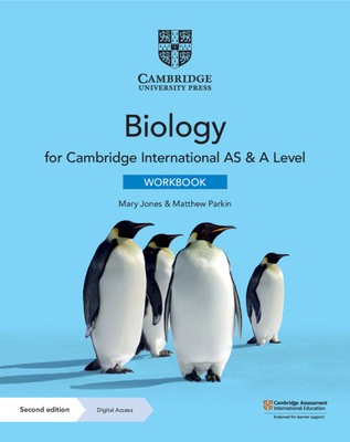 Cambridge International AS a A Level Biology Workbook with Digital Access (2 Years)
