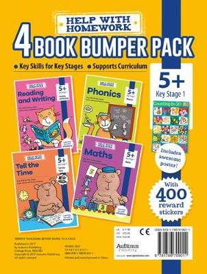 5+ Pack - Maths, Phonics, Reading and Writing a Tell the Time
