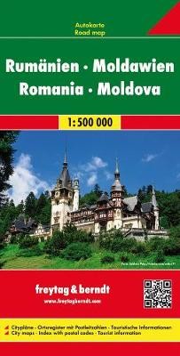 Romania - Moldova Road Map 1:500 000