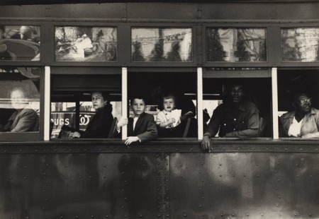 Robert Frank: Trolley—New Orleans