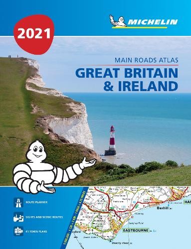 Great Britain a Ireland 2021 - Mains Roads Atlas (A4-Paperback)